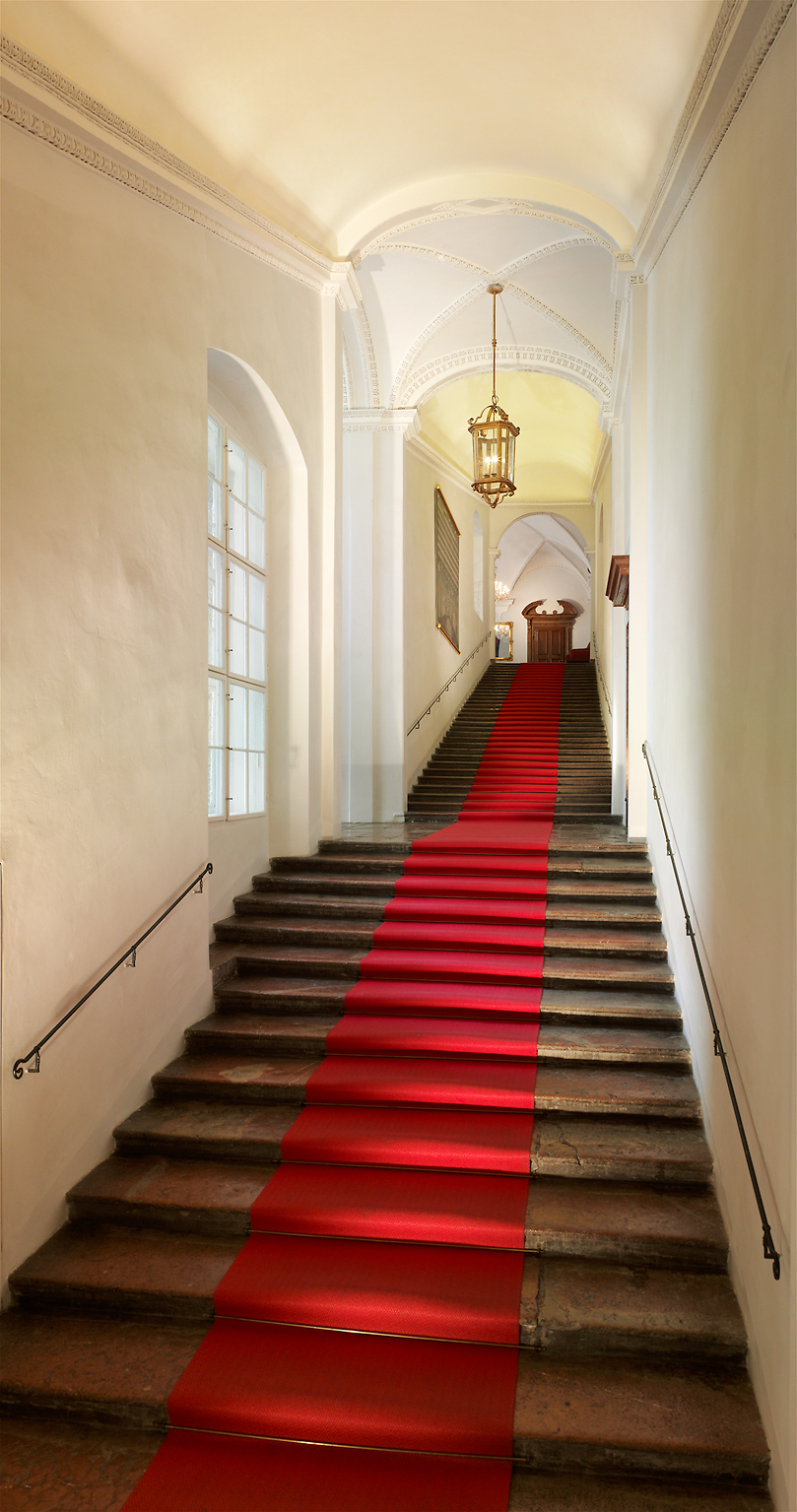 Grand Staircase, Residenz zu Salzburg © SBSB Prunkstiege, Residenz zu Salzburg © SBSB