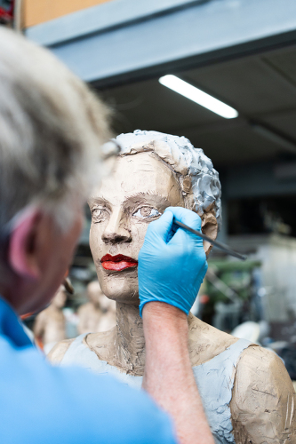 Stephan Balkenhol, Là ci darem la mano ... / Elektra, 2026 © Bildrecht, Wien 2026 – Foto: Noah Kronreif