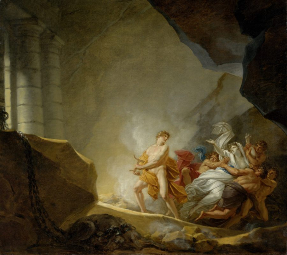 Heinrich Friedrich Füger (1751–1818), Orpheus holt Eurydike aus der Unterwelt, vor 1808, RGS, Inv.-Nr. 485, © 2020 RGS/Ghezzi