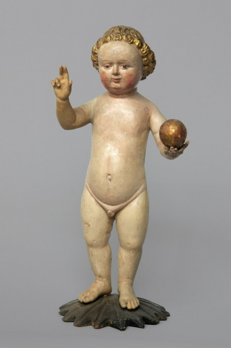 Christ Child, 1430/1460, Salzburg, painted wood, inv.no. KAT 42, © Dommuseum, J. Kral