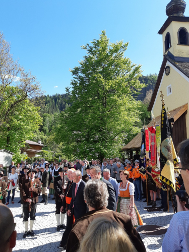 Prominente Gäste zur feierlichen Eröffnung des Bergbau- und Gotikmuseums in Leogang © 2019 AD/RGS/DQ