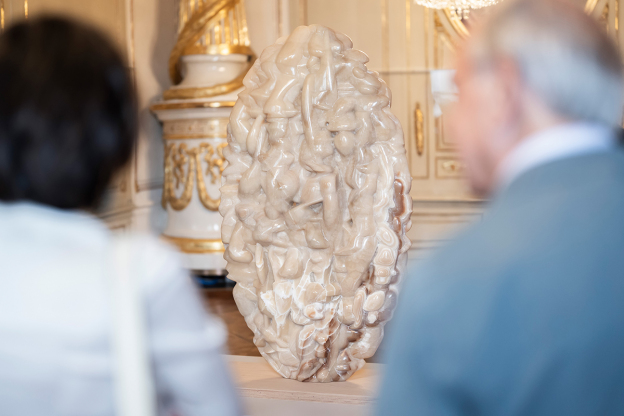 Eröffnung "Tony Cragg: Zeiten" © DQS/Huber/Bildrecht, Wien 2025