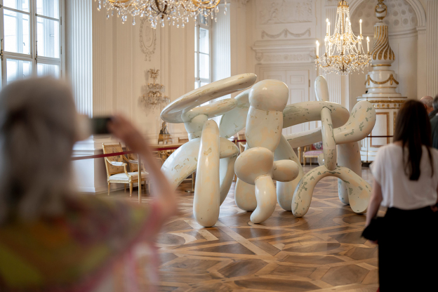 Eröffnung "Tony Cragg: Zeiten" © DQS/Huber/Bildrecht, Wien 2025