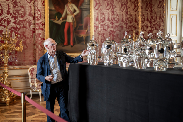 Eröffnung "Tony Cragg: Zeiten" © DQS/Huber/Bildrecht, Wien 2025