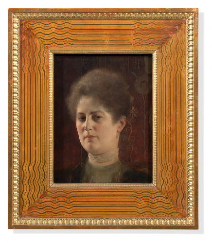 Gustav Klimt, Portrait of an unknown woman (Mrs Heymann?), ca. 1894 © Wien Museum/Birgit u. Peter Kainz