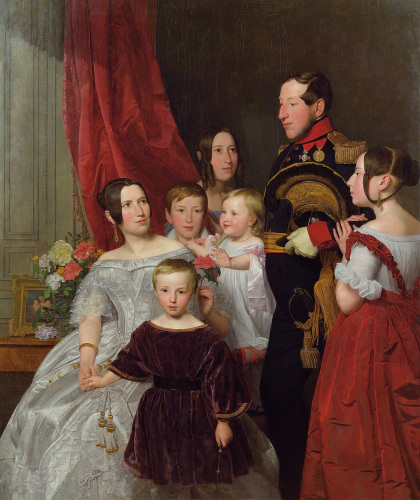 Ferdinand Georg Waldmüller, Gierster family portrait, 1838 © Sammlung Roland