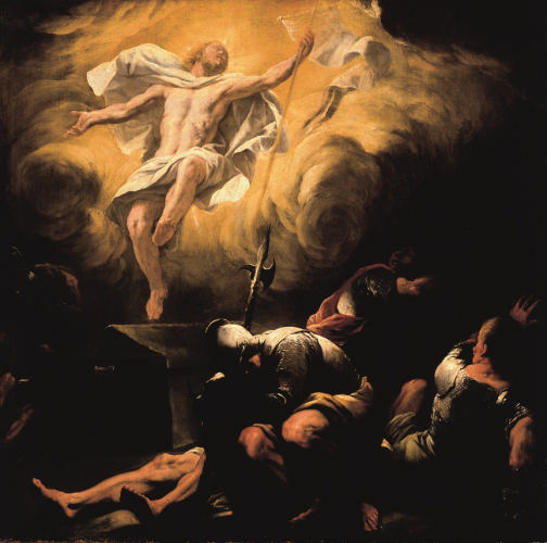 Luca Giordano, Auferstehung, nach 1665, Öl/Leinwand, 114 x 116 cm, Inv. Nr. 285  © RGS/Ghezzi