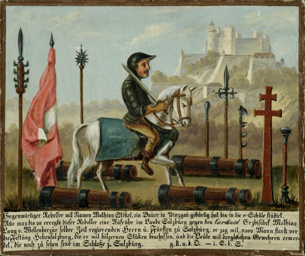 Georg Pezolt (1810 – 1878), Der angebliche Bauernführer Mathias Stöckl © Salzburg Museum