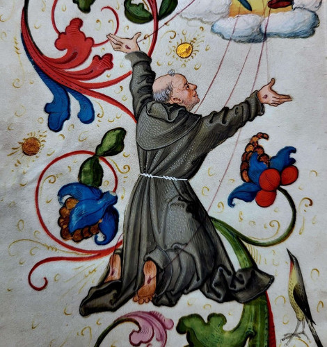 Gründungsurkunde des Franziskanerklosters Schwaz (Detail), 1507, Hall in Tirol © Archiv der Franziskanerprovinz Austria