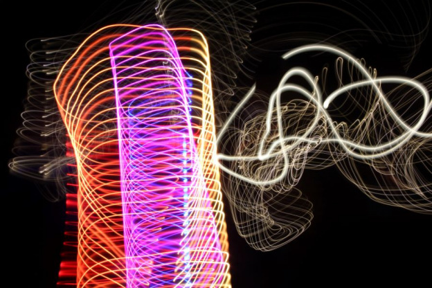 Lightpainting, Fotostation mit Langzeitbelichtung, Lange Nacht der Museen-224