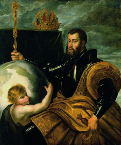 Peter Paul Rubens, Allegorie auf Kaiser Karl V. als Weltenherrscher, Öl/Leinwand,  166,5 x 141 cm, Inv. Nr. 303 © RGS/Ghezzi