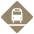 Icon Mit öffentlichen Verkehrsmitteln