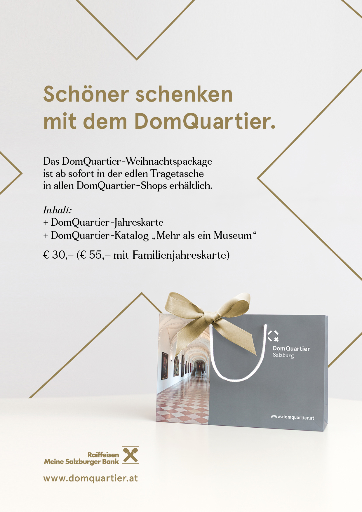 Veranstaltung Ein Geschenk, das 365 Tage im Jahr Freude macht! im DomQuartier Salzburg