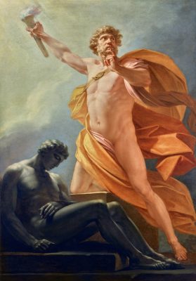 Heinrich Friedrich Fueger, Erschaffung des Menschen durch Prometheus, 1790