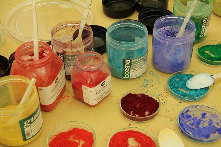 Veranstaltung (abgesagt) Workshop: Mit allen Farben gewaschen – Malen im Museum im DomQuartier Salzburg
