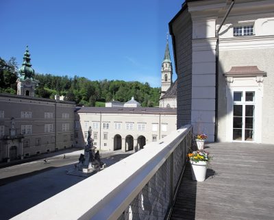 Ausblick auf die Dombogenterasse