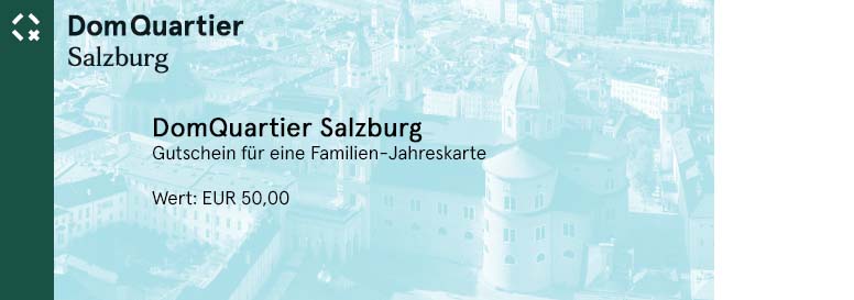 Familien-Jahreskarte für das Museum in Salzburg
