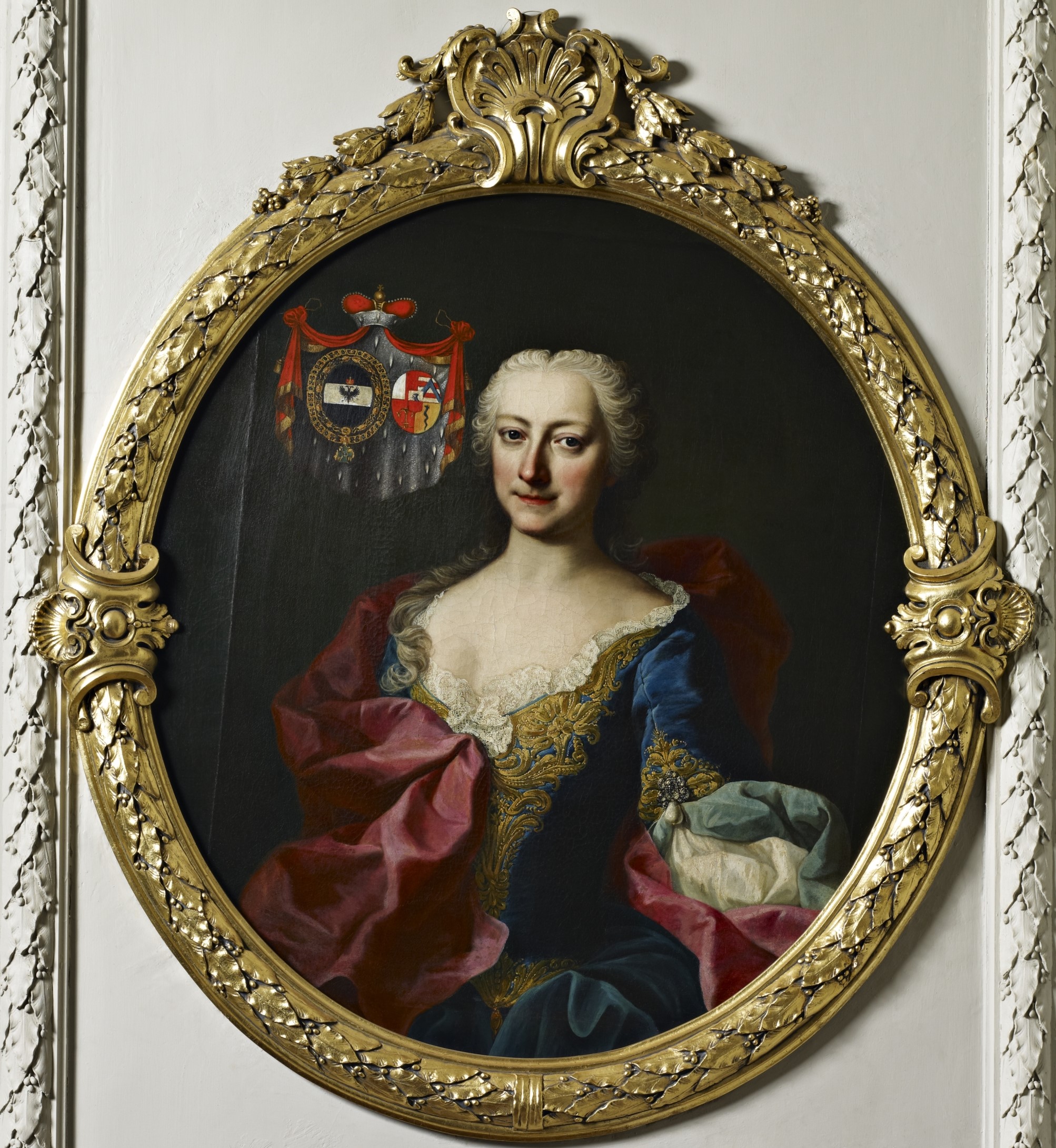 Portrait von Colloredos Mutter Maria Gabriele im DomQuartier Salzburg 
